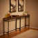 Ramsdell console Table Set with Built-in Outlets