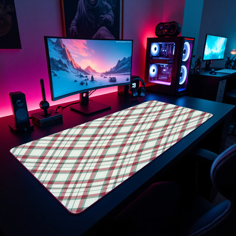 Polyester Desk Pad, 31.5x15.5