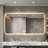 LED bathroom mirror with one-touch demist function, three-color dimmable