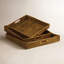 Burma Rattan 3 Piece Serving Tray Set-698366692