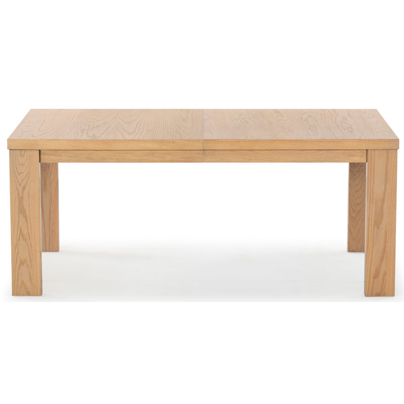 Desmond Extendable Wood Dining Table, Natural
