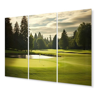 Greti - Sports Metal Wall Art Set