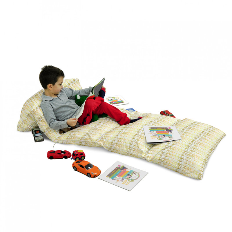 Housse de coussin d'extérieur Borders from Prehistoric Cultures with Ombre Effect, H 2 po x l 36 po x P 88 po
