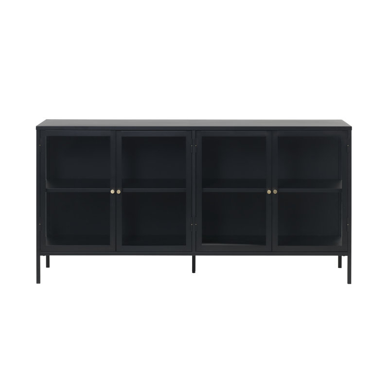 Buffet noir à 4 sections Kellen