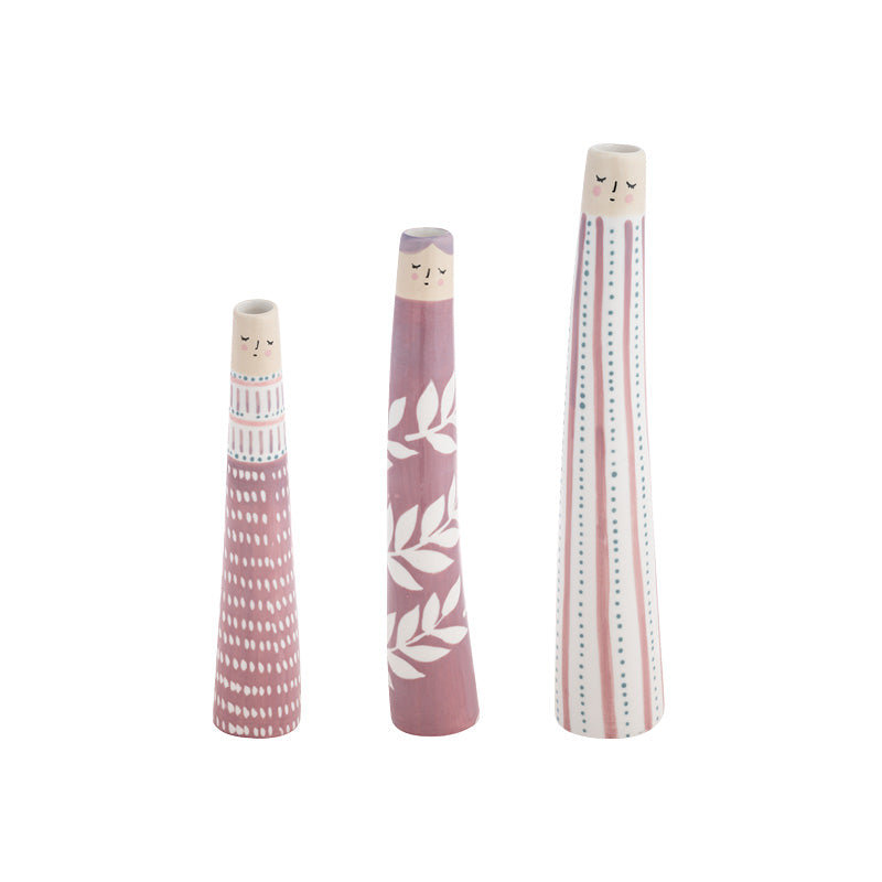 Ensemble de 3 vases Reyna