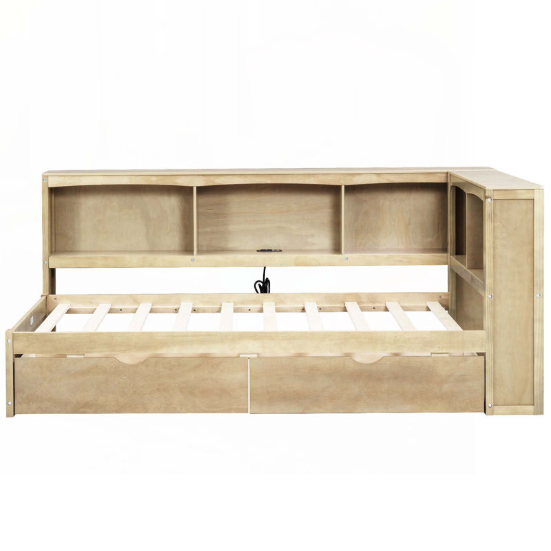 Daybed, Upholstered sofa bed, Gray