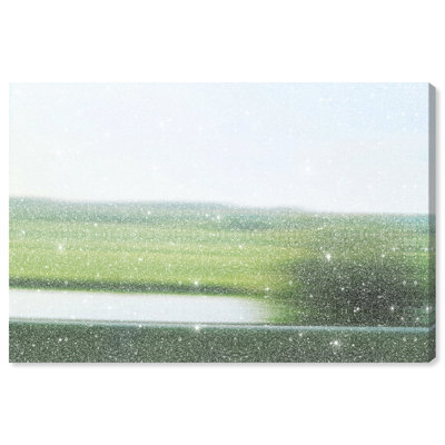 Velocity Meadow I Print by Oliver Gal