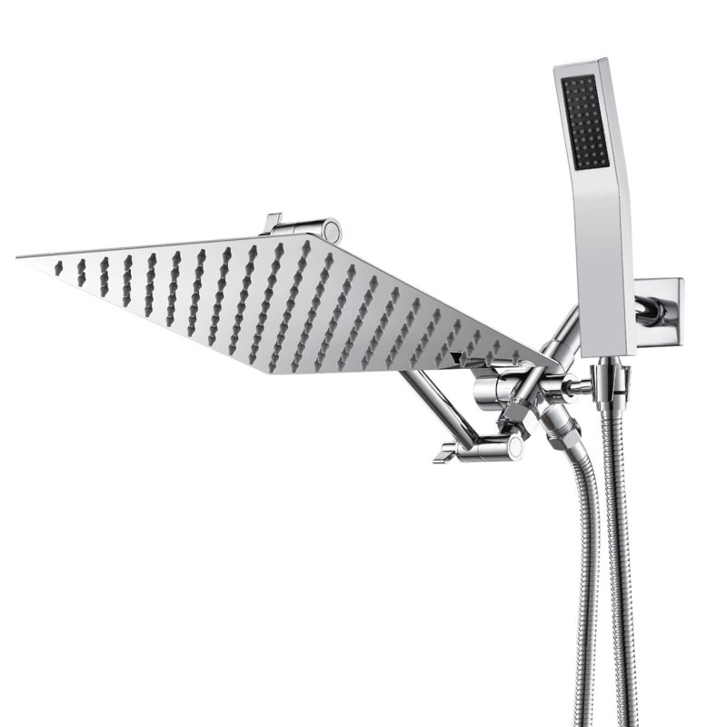 Rain Dual Shower Head 2.5 GPM GPM