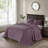 Reversible Quilt Set Purple
