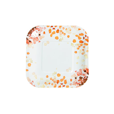 Ardeha Disposable Paper Thanksgiving Dessert Plate