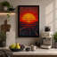 Industrial Sunrise Geometric - Wrapped Canvas-336254740-336254743