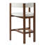 Tabourets de bar rembourrés Marlow Mid-Century-124279735