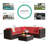 Chesterle 6 Piece Sectional Seating Group with Cushions-2067536636