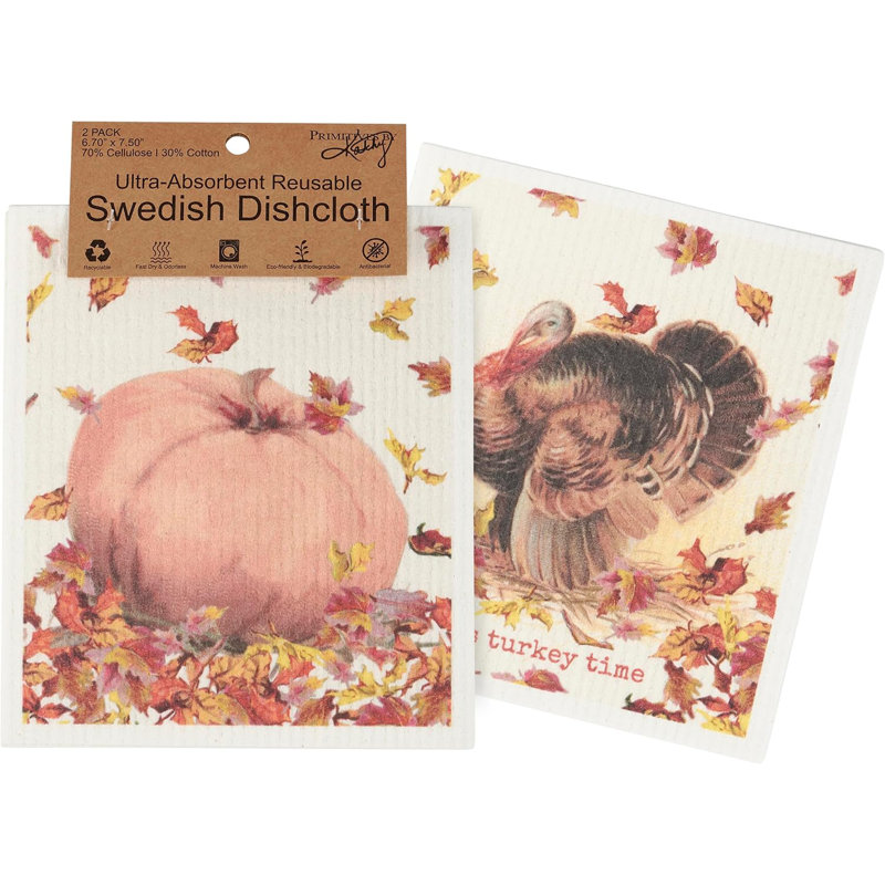  Swedish Cloth Set - Turkey Time