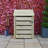 Stanardsville 90cm W x 80cm D Wood Log Store-36319215