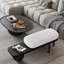 Boucle Upholstered Bench