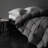 Feather Down Comforter, Carbon Brushed Fabric, Feather Resistant-895983676