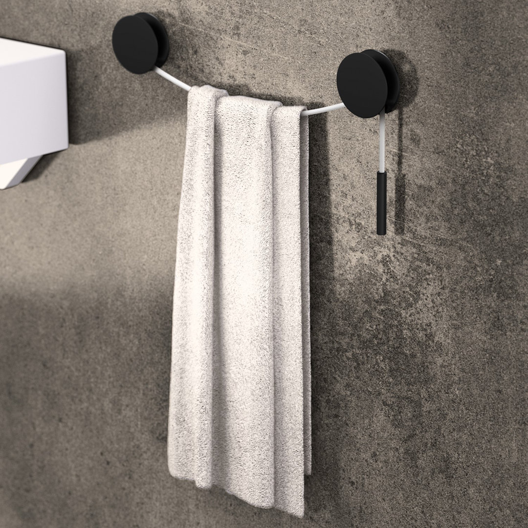 Diabolo 50cm Wall Mounted Towel Rail