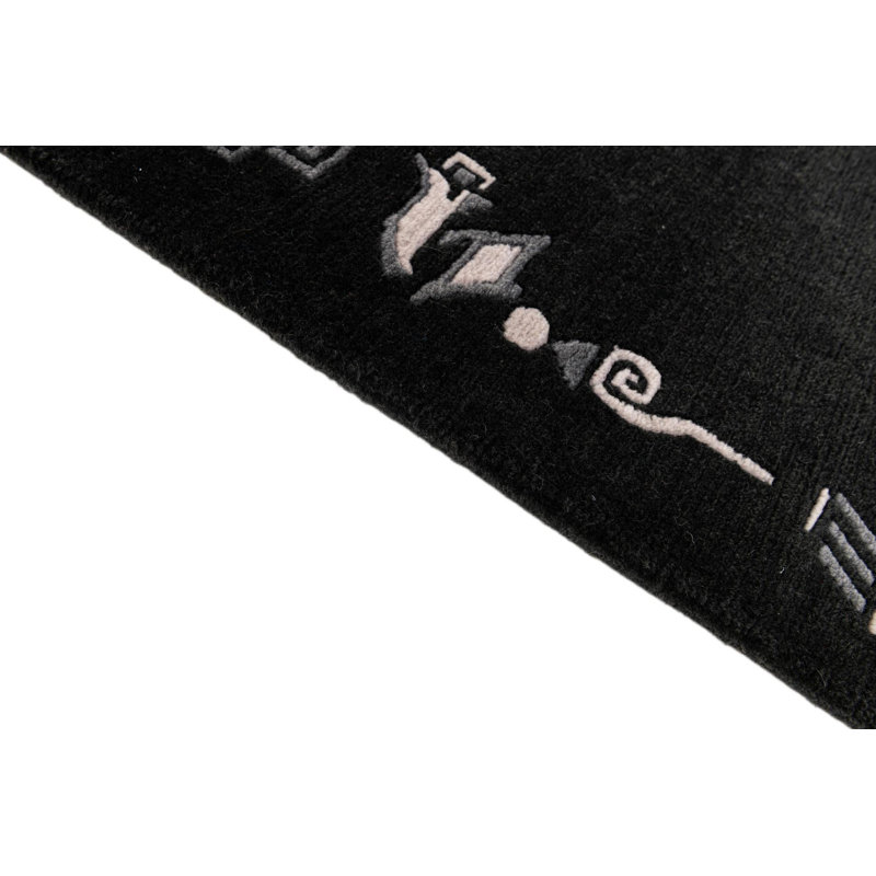 Tapis noir Jacoby