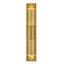 Cecily 2 - Light Dimmable Heritage Brass Flush Mounted Sconce