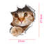 Décalcomanie murale chat