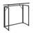 31.5 In. Wide Folding Desk For Small Spaces, No Assembly Required, Black
