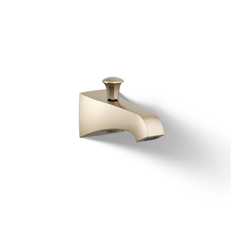 Memoirs® Floor-Mount Bath Filler Trim with Handshower, Vibrant Brushed Bronze