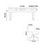 Long banc de travail noir-1945126077