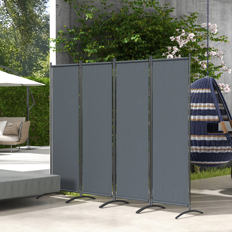 172cm H x 221cm W Metal,Polyester Fence Panels Included