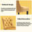 Upholstered Tufted Wingback Velvet Counter Bar Stool (Set of 4)-155176108-155176118