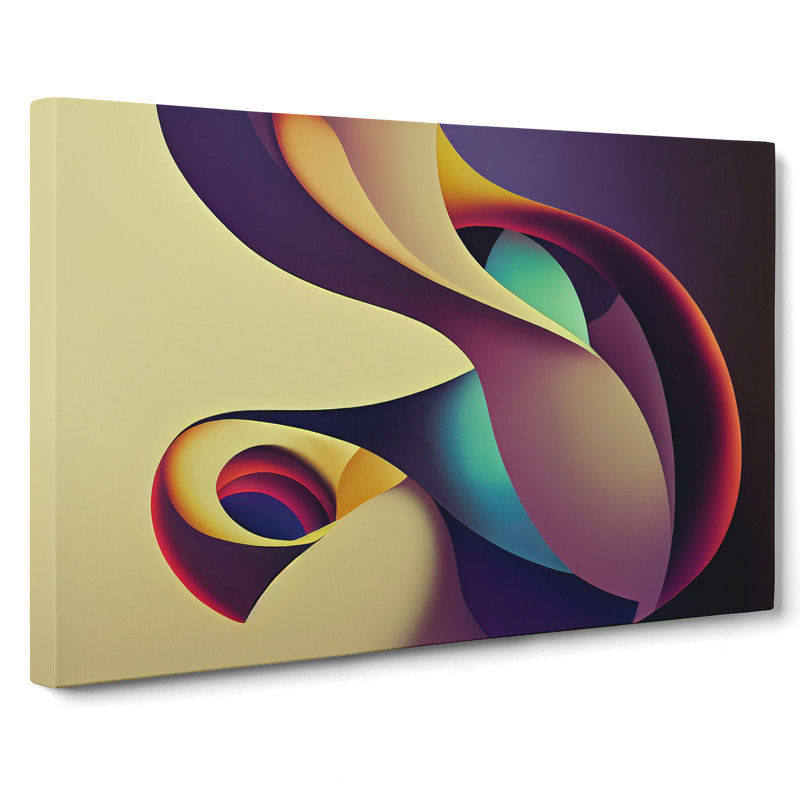 Surrealism Abstract Art Vol.2 - Wrapped Canvas, 35cm H x 50cm W x 3cm D