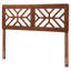 Tête de lit en bois avec découpe géométrique Baxton Studio Kalare-1546001081