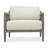  Borneo White Outdoor Lounge Chair