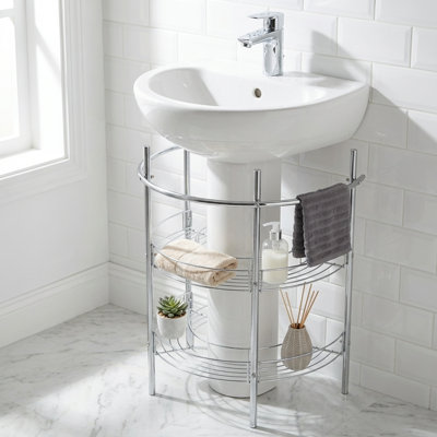 Bathroom Accessories Freestanding Bathroom Shelves