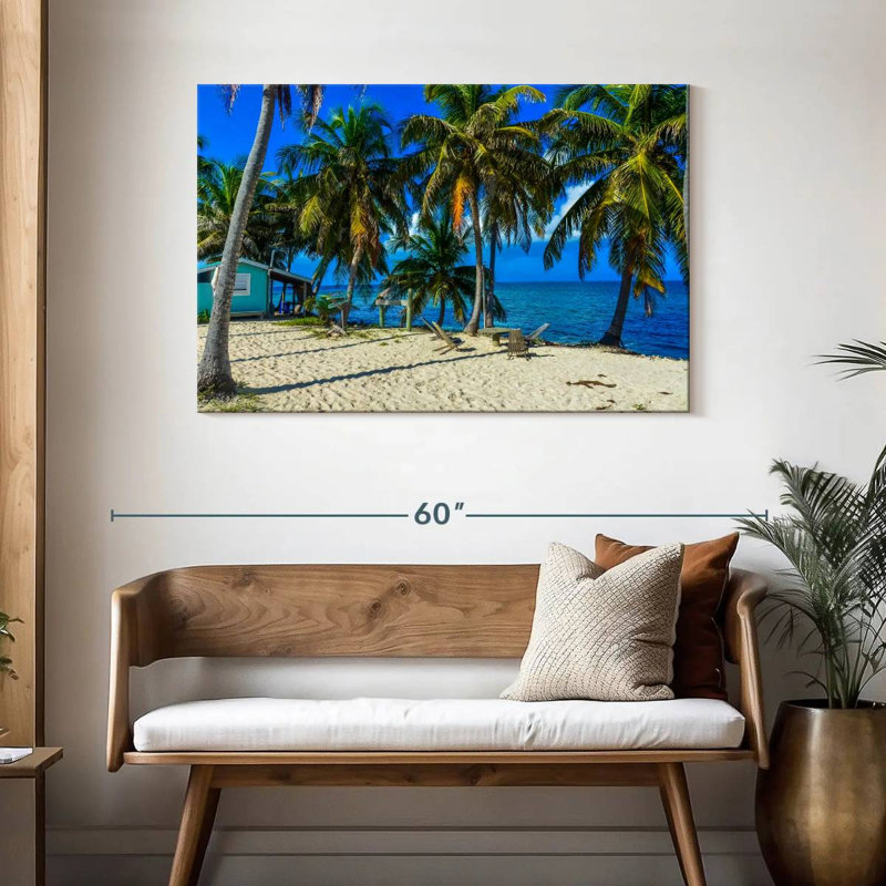 Gilles Belize Cayes, H 30 po x l 45 po