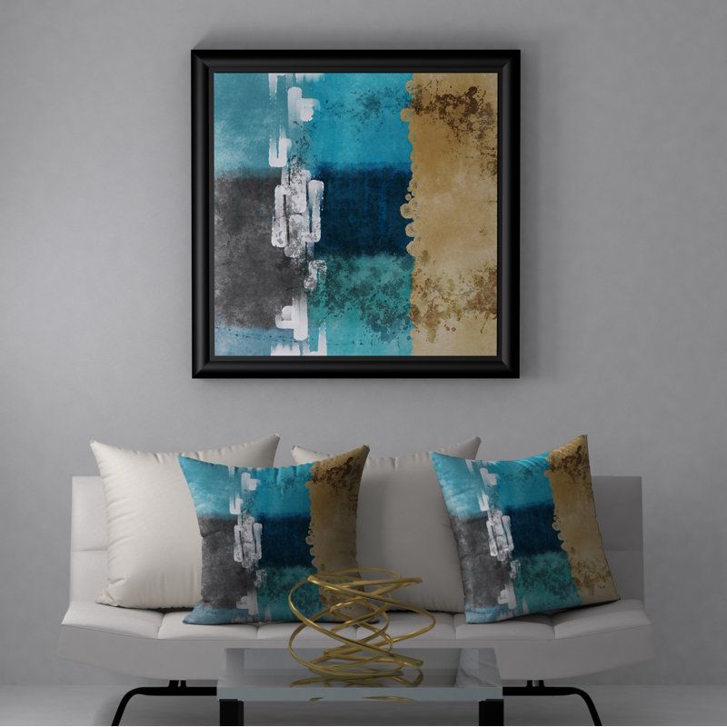 Housse de coussin carrée/insert, 20 po X 20 po
