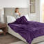 Couverture pour lit chauffante chauffante mauve ultra-douce lavable à la machine avec 20 réglages de chaleur-52229078-18681759