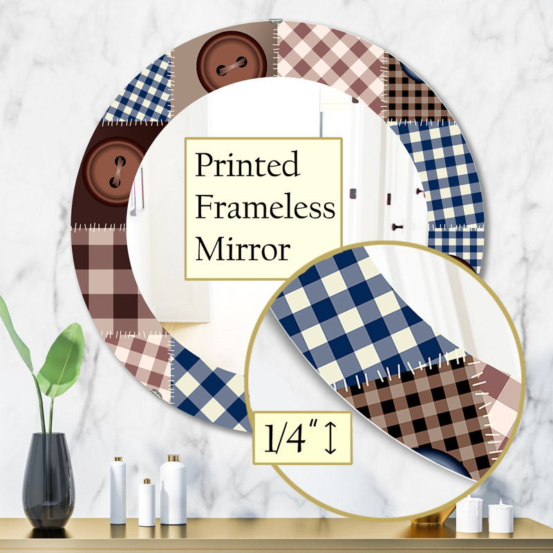 Miroir d'appoint Traditional, H 31,5 po x l po