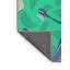 Tapis vert / mauve Power Loom-1624959079