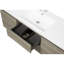 Meuble-lavabo flottant 60 po avec lavabo, meuble-lavabo mural moderne avec lavabo à surface solide et tiroirs à fermeture en douceur 60 po-229140438