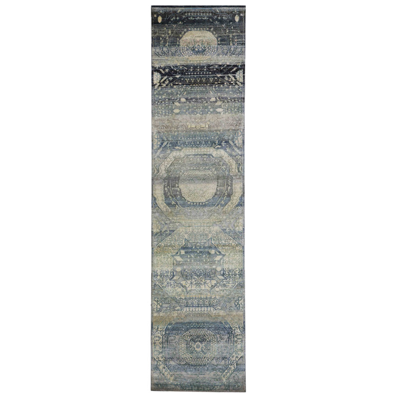 Silk Treasures One-of-a-Kind Runner 2'11" X 12'6" Area Rug