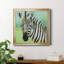 Painterly Zebra - Reproduction d'art sur toile encadrée-1397850139-1397850132