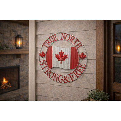 Décoration murale true north circle