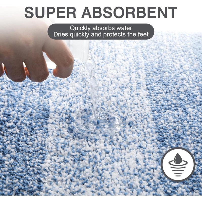 Bath Mat, Blue