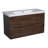 Jannifer 31.5'' Single Bathroom Vanity with Ceramic Top with Mirror