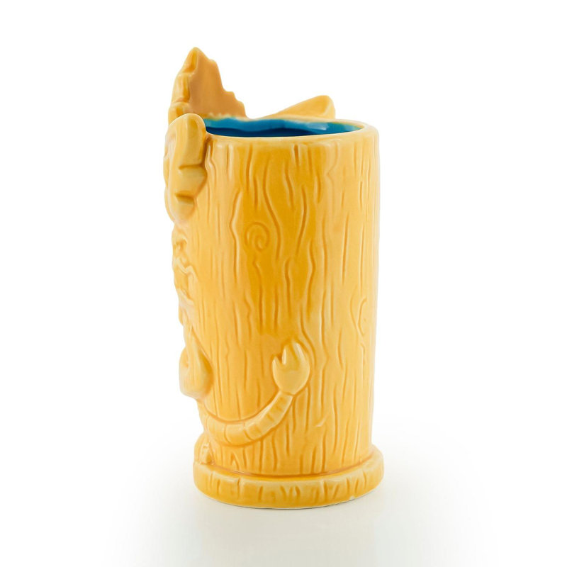 Tasse Geeki Tikis Rick & Morty Squanchy | Tasse en céramique de style tiki | Peut contenir 13 onces