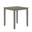 Ensemble de table de salle à manger, de bar et de chaises, ensemble de table de salle à manger 5 pièces, ensemble de table de petit-déjeuner de style rétro, pour le salon, la salle à manger - gris (nécessite un assemblage)
