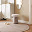 Tabouret de coiffeuse, coussin moelleux, beige
