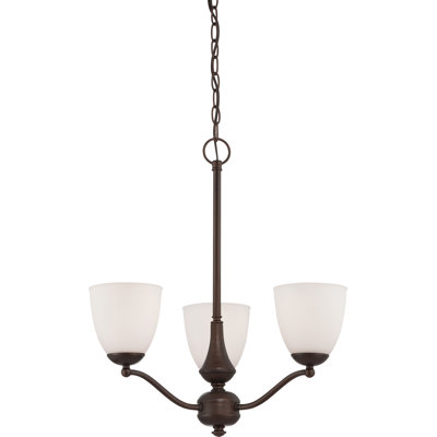 Royst 3 - Light Dimmable LED Classic / Traditional Chandelier