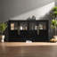 Storage Cabinet With Glass Doors,multifunctional Accent Storage Cabinet Table